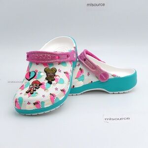 NEW Size 3 Little Kid's Crocs x LOL Surprise! BFFS Classic Clogs 209466-100